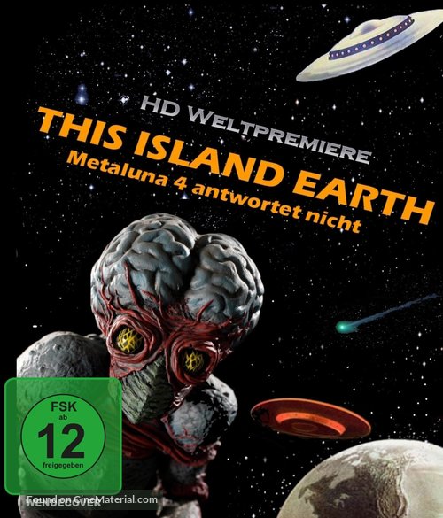 This Island Earth - German Blu-Ray movie cover