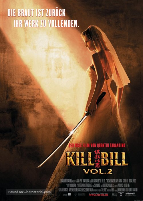 Kill Bill: Vol. 2 - German Movie Poster