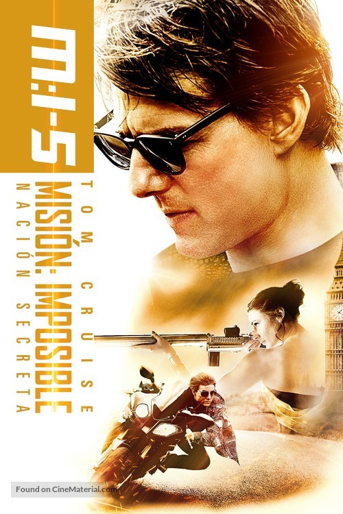 Mission: Impossible - Rogue Nation - Argentinian Movie Cover