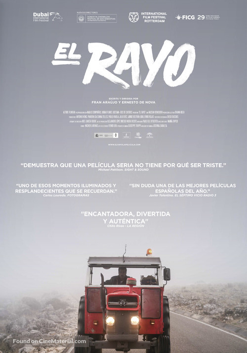 El Rayo - Spanish Movie Poster