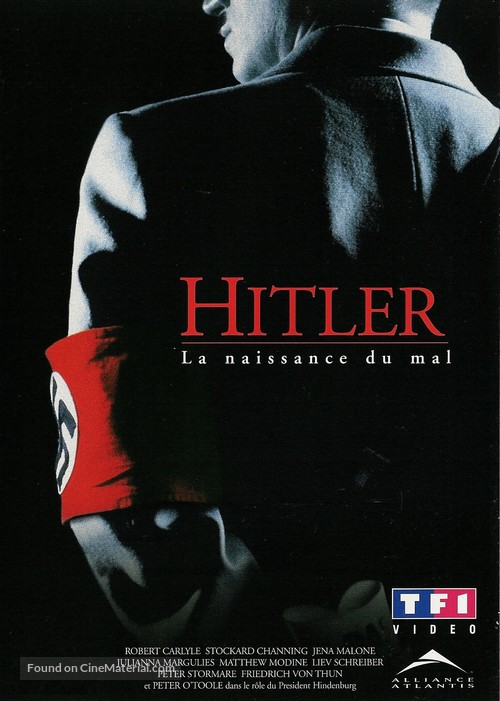 Hitler: The Rise of Evil - French DVD movie cover