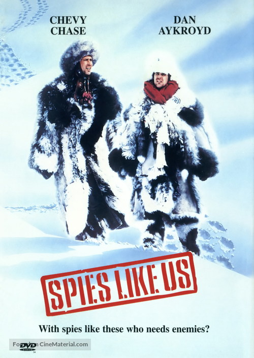 Spies Like Us - DVD movie cover