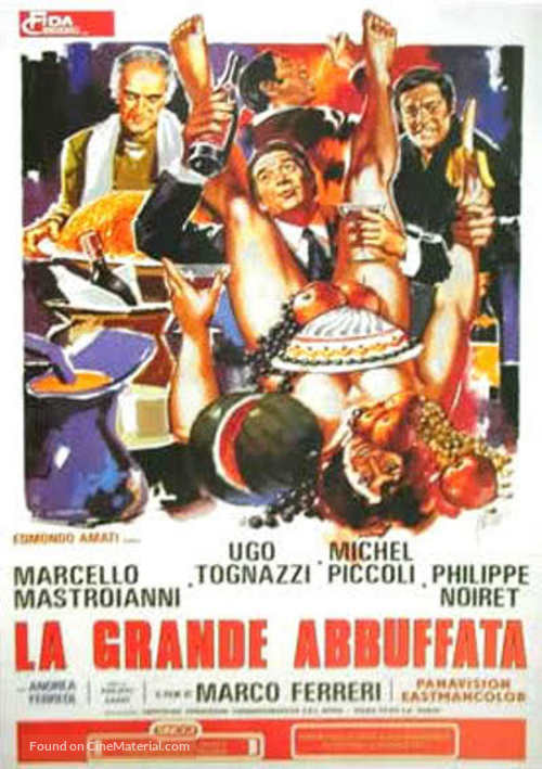 La grande bouffe - Italian DVD movie cover