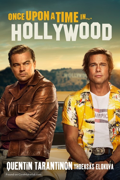 Once Upon a Time in Hollywood - Finnish Movie Cover