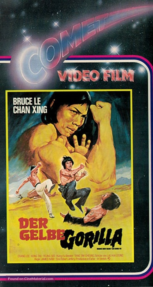 Da mo tie zhi gong - German VHS movie cover