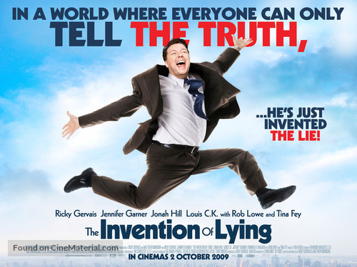 The Invention of Lying - British Movie Poster