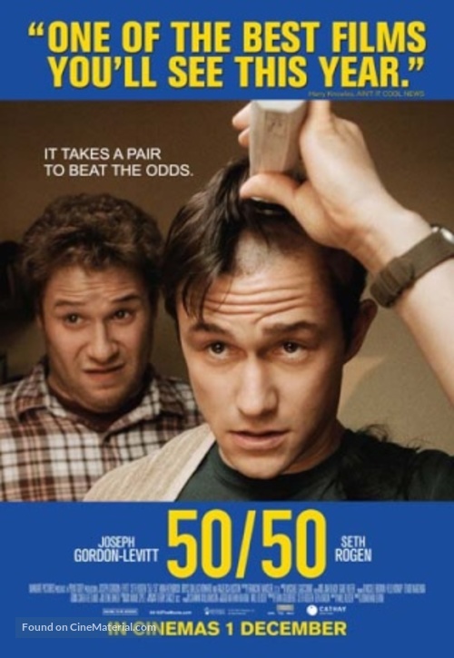 50/50 - British Movie Poster