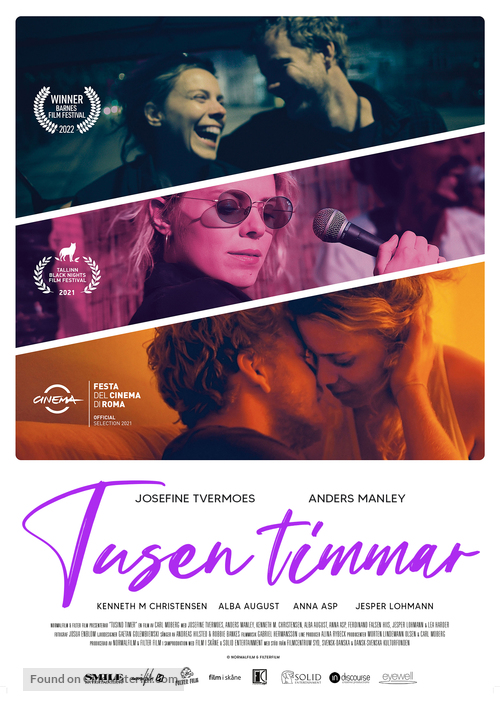 Tusind timer - Swedish Movie Poster