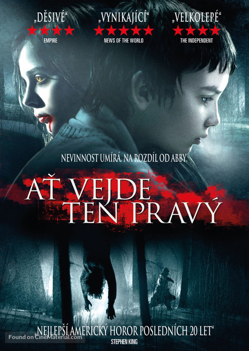 Let Me In - Czech DVD movie cover