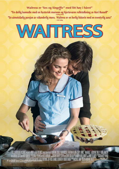 Waitress - Norwegian Movie Poster