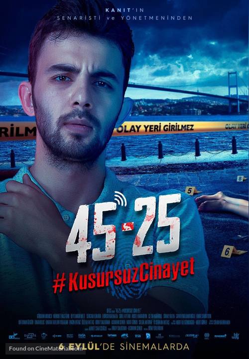 45 25: #KusursuzCinayet - Turkish Movie Poster