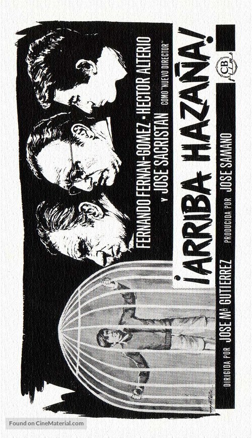 Arriba Haza&ntilde;a - Spanish Movie Poster