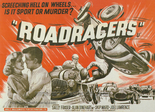 Roadracers - British Movie Poster