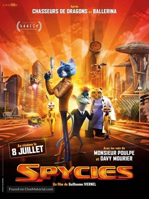 Spycies - French Movie Poster