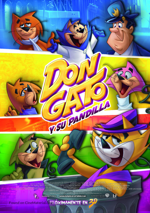 Don gato y su pandilla - Chilean Movie Poster
