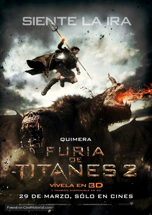 Wrath of the Titans - Chilean Movie Poster