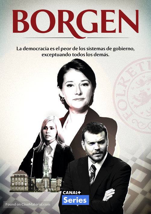 &quot;Borgen&quot; - Spanish Movie Poster