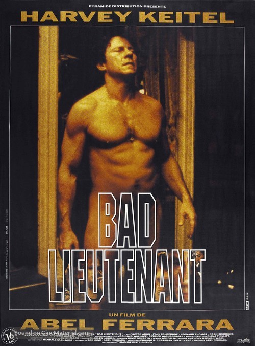 Bad Lieutenant - French Movie Poster