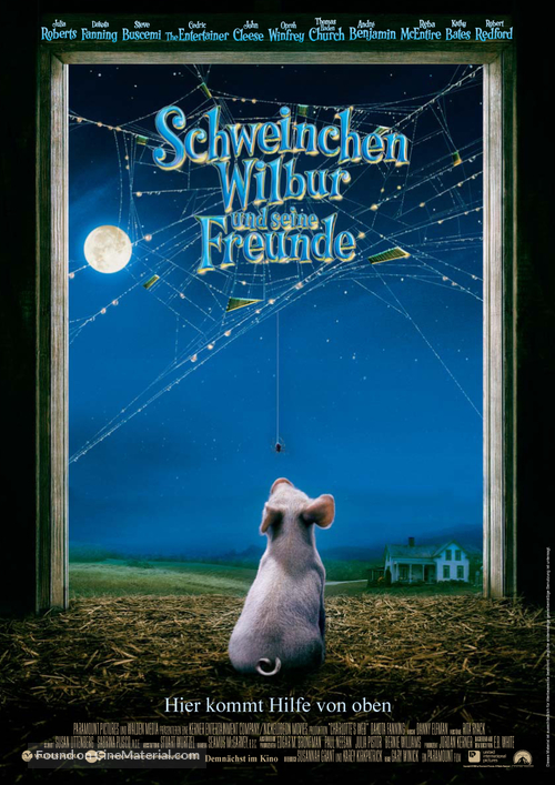 Charlotte&#039;s Web - German Movie Poster