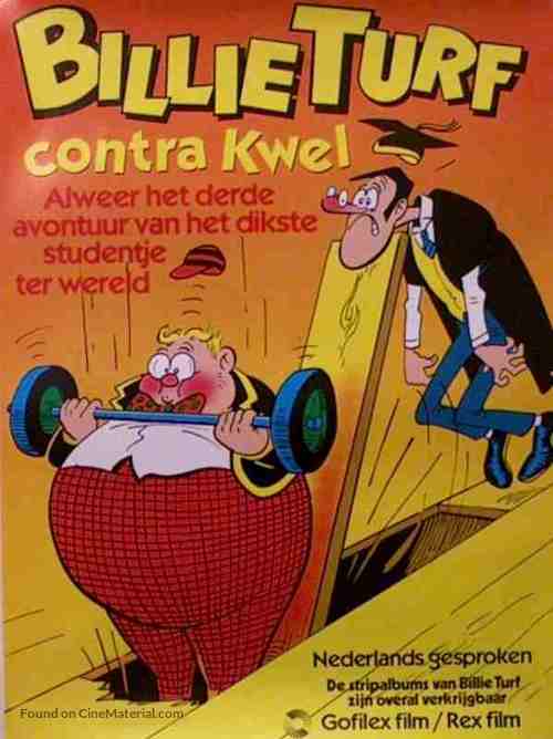 Billie Turf kontra Kwel - Dutch Movie Poster