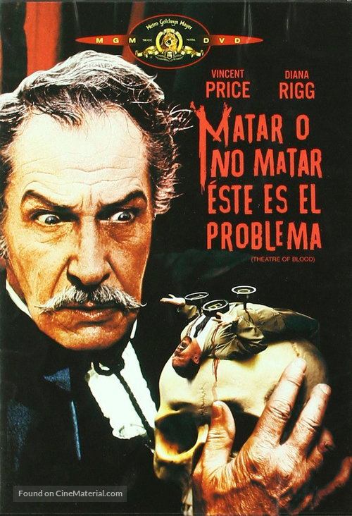 Theater of Blood - Spanish Movie Cover