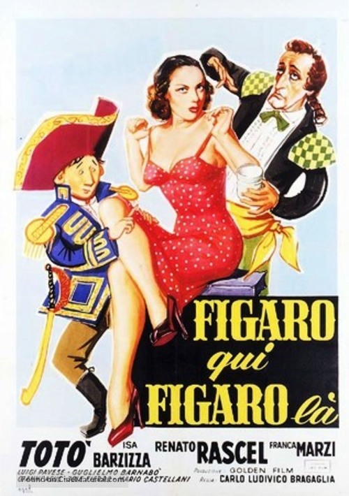 Figaro qua, Figaro l&agrave; - Italian Movie Poster