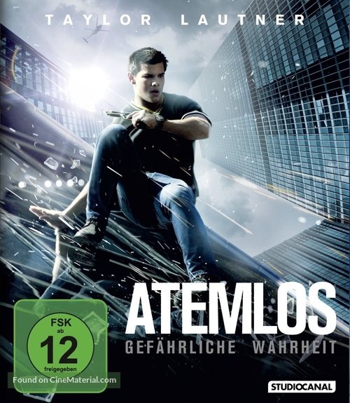 Abduction - German Blu-Ray movie cover