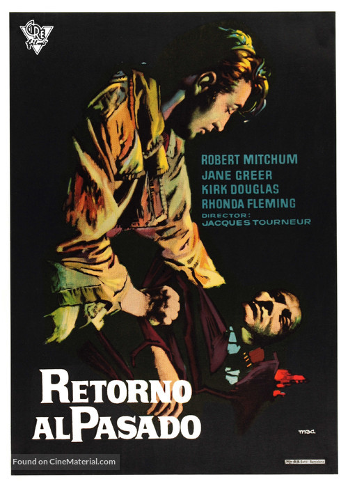 Out of the Past - Spanish Movie Poster