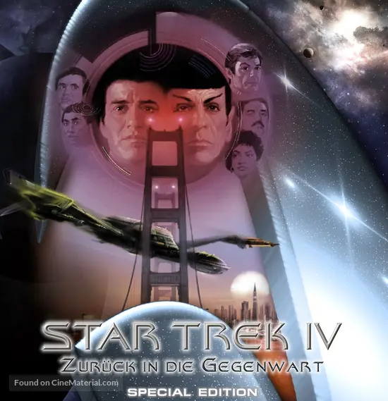 Star Trek IV: The Voyage Home - German Movie Cover