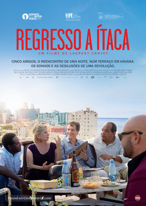 Retour &agrave; Ithaque - Portuguese Movie Poster