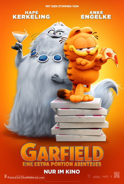 The Garfield Movie - German Movie Poster