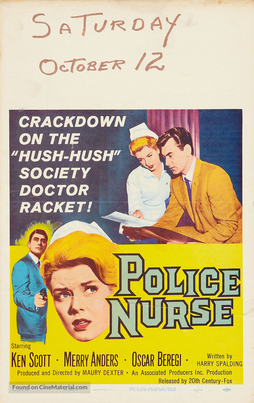 Police Nurse - Movie Poster