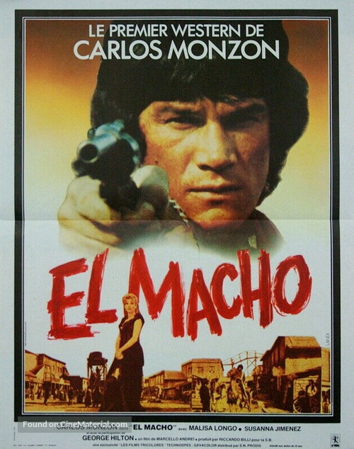 El macho - French Movie Poster