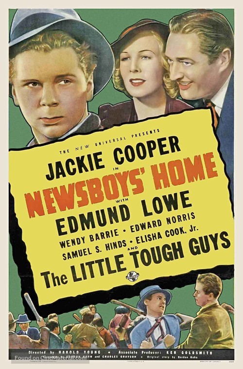 Newsboys&#039; Home - Movie Poster