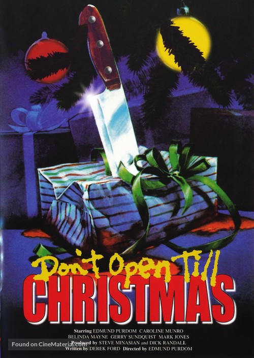 Don&#039;t Open &#039;Til Christmas - French DVD movie cover
