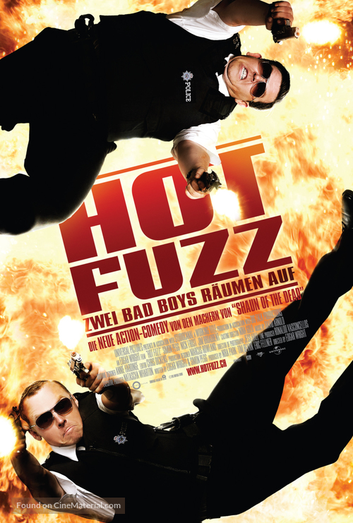 Hot Fuzz - Swiss Movie Poster
