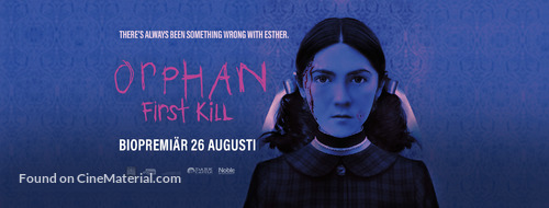 Orphan: First Kill - Swedish Movie Poster
