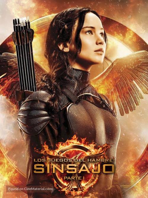 The Hunger Games: Mockingjay - Part 1 - Mexican Movie Poster