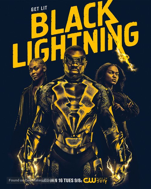 &quot;Black Lightning&quot; - Movie Poster