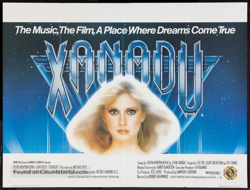 Xanadu - British Movie Poster