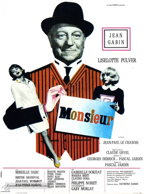 Monsieur - French Movie Poster