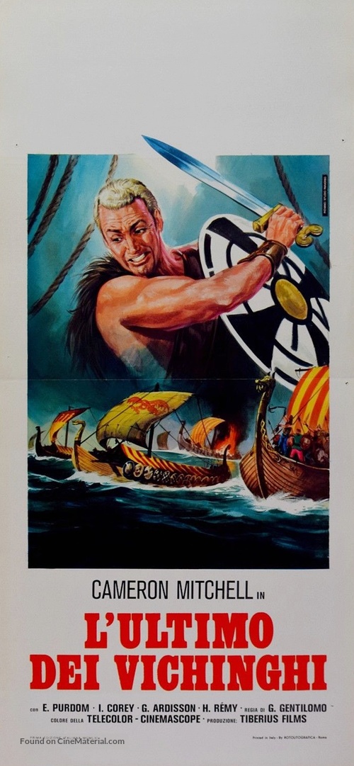 Ultimo dei Vikinghi, L&#039; - Italian Movie Poster