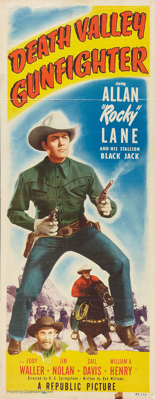 Death Valley Gunfighter - Movie Poster
