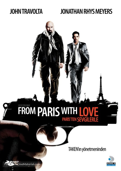 From Paris with Love - Turkish Movie Cover