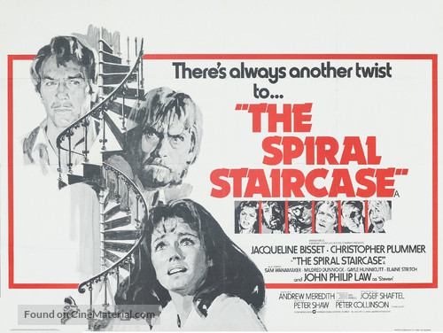 The Spiral Staircase - British Movie Poster