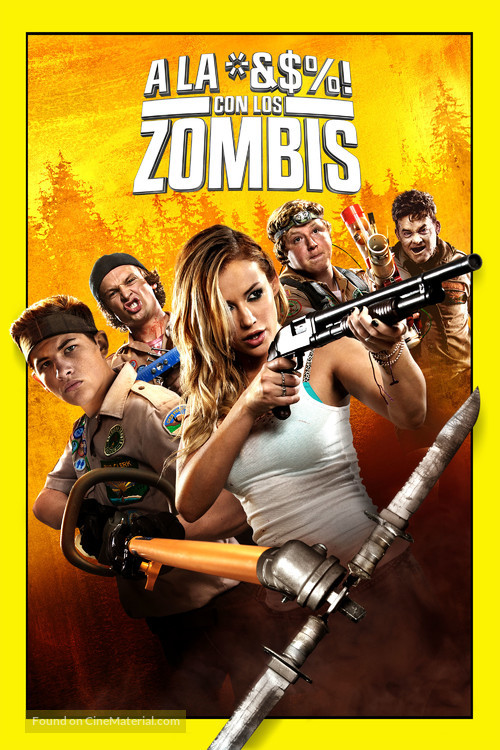 Scouts Guide to the Zombie Apocalypse - Argentinian Movie Cover