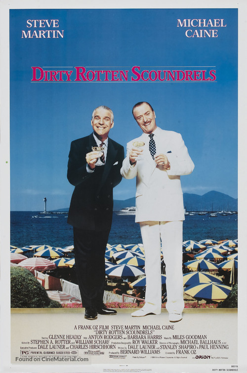 Dirty Rotten Scoundrels - Movie Poster