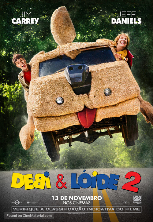 Dumb and Dumber To - Brazilian Movie Poster
