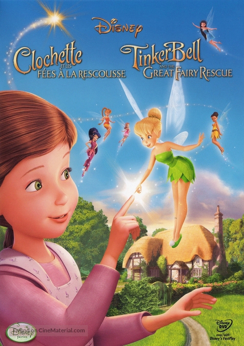 Tinker Bell and the Great Fairy Rescue - Canadian Movie Cover