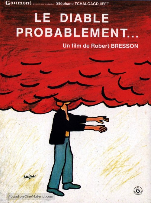 Diable probablement, Le - French Movie Poster